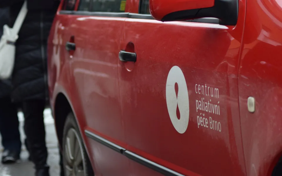 Auto Centra paliativní péče. Zdroj: Jitka Koudelová
