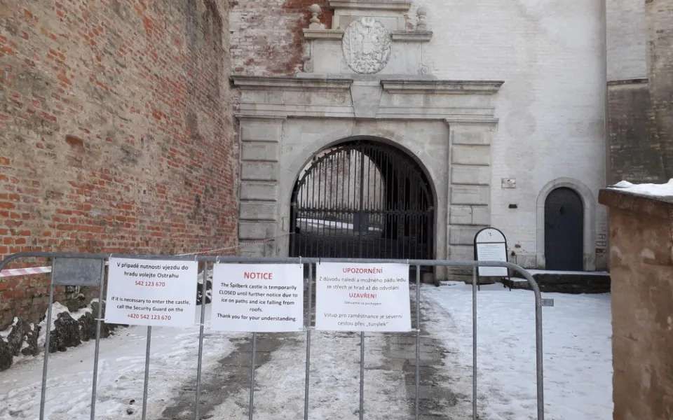 Špilberk zavřel pro veřejnost