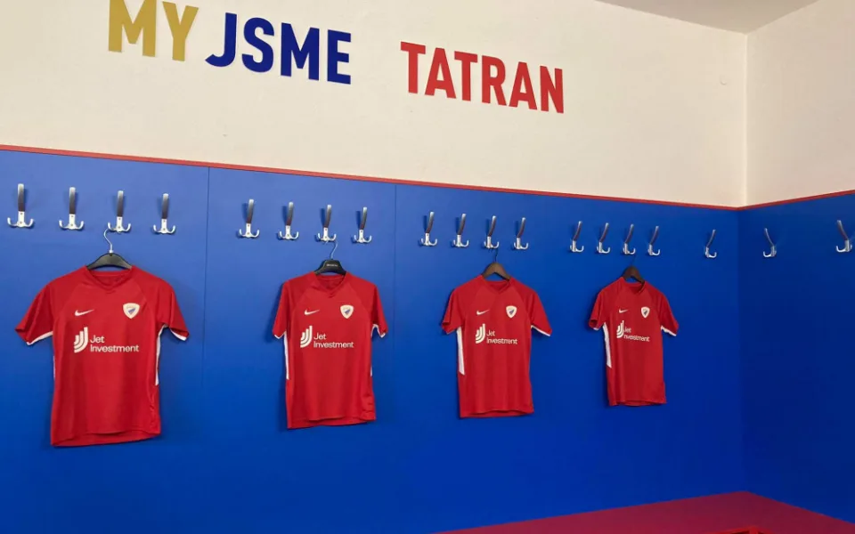 Nové kabiny pro hráče Tatranu Bohunice