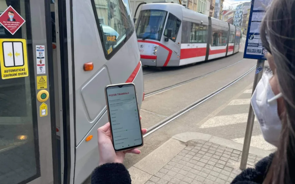 Aplikace Pozor tramvaj!
