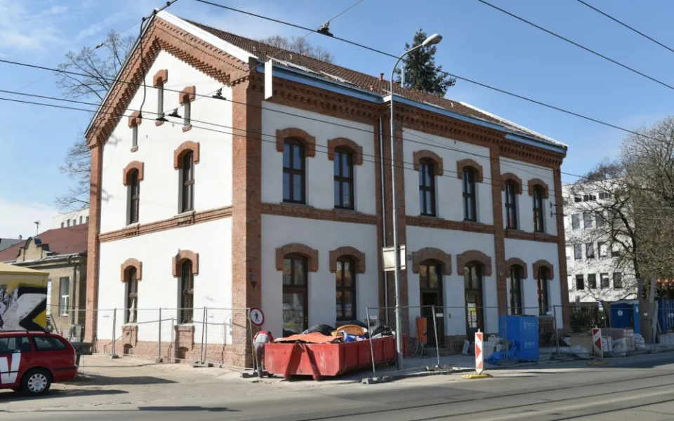 Budova historické celnice v Křenové ulici po rekonstrukci