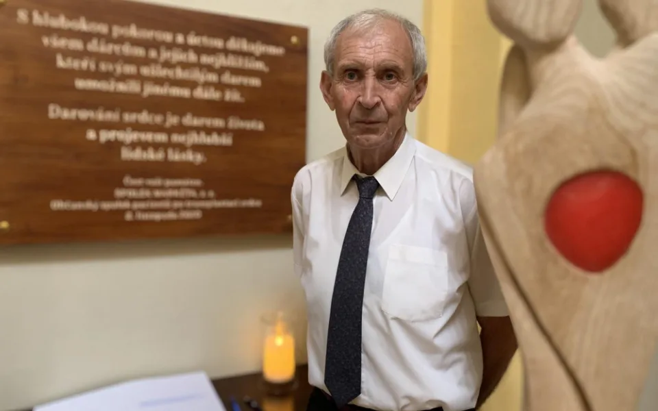 Zakladatel a předseda Spolku Markéta František Kmínek