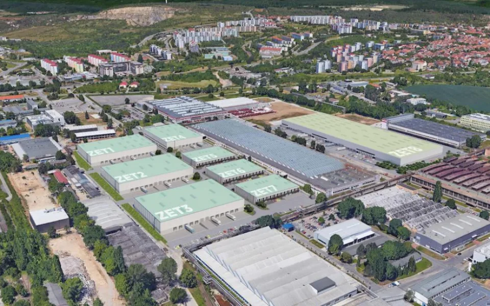 Místo bývalých továren nacistů a Zetoru vzniká nový průmyslový park