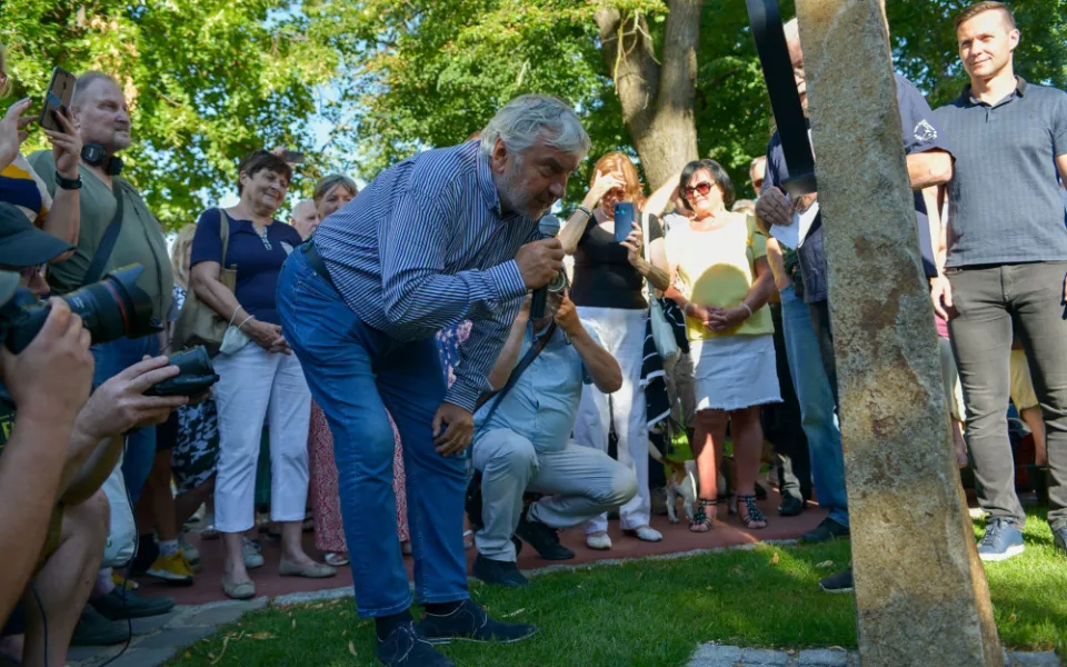 V Brně odhalili památník siláku Frantu Kocourkovi