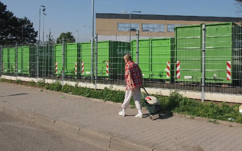 Sběrné středisko odpadu, Židenice, pneumatiky