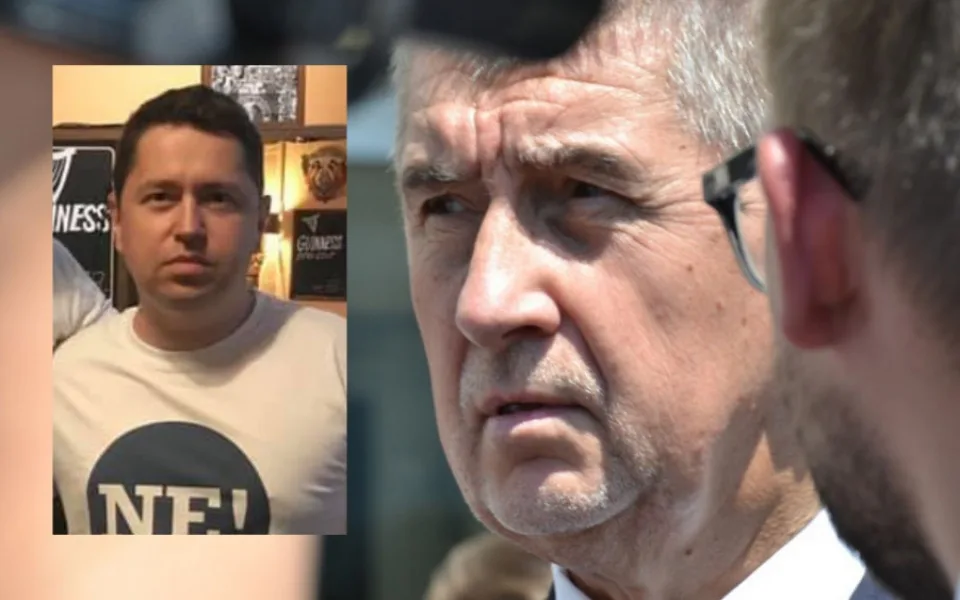 Andrej Babiš ml. a Andrej Babiš