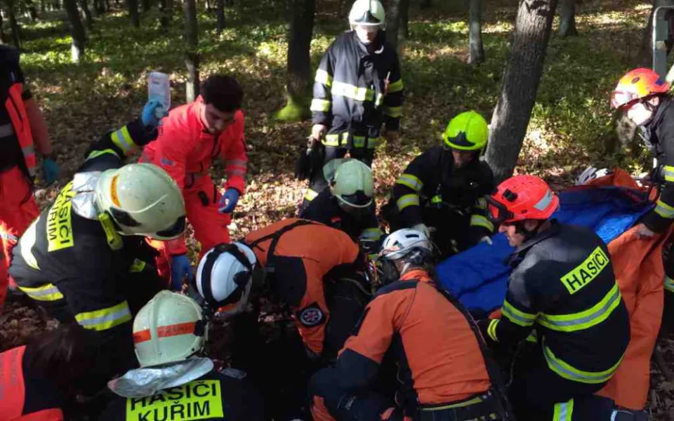 Mladá dívka na Brněnsku se vážně zranila po pádu z koně