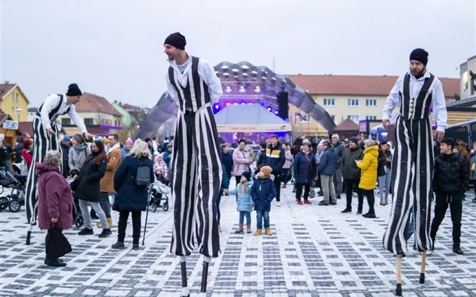 Nové náměstí ve Veselí nad Moravou