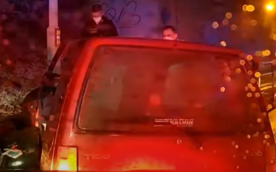 Nehoda automobilu.