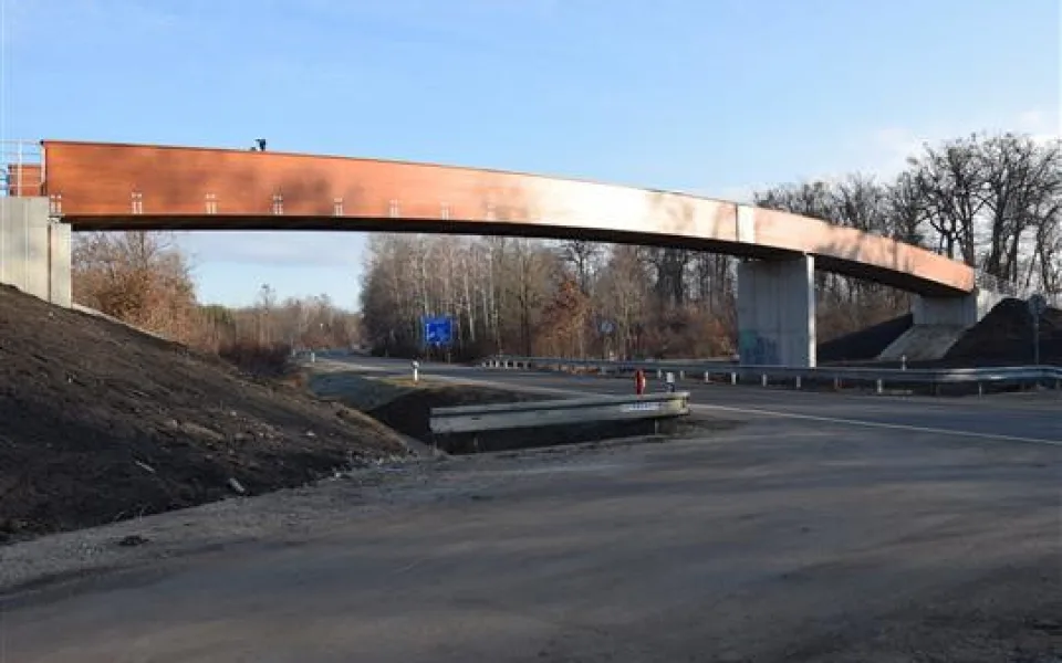 Nová lávka.
