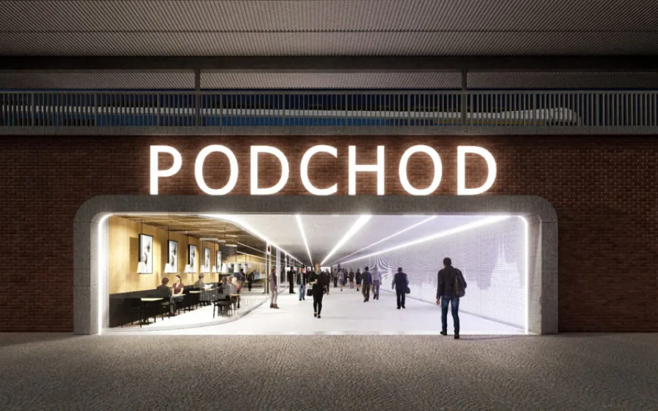 Brněnský podchod už nebude atraktivní jen pro bezdomovce a opilce. Architekti chtějí kultivovanou obchodní pasáž