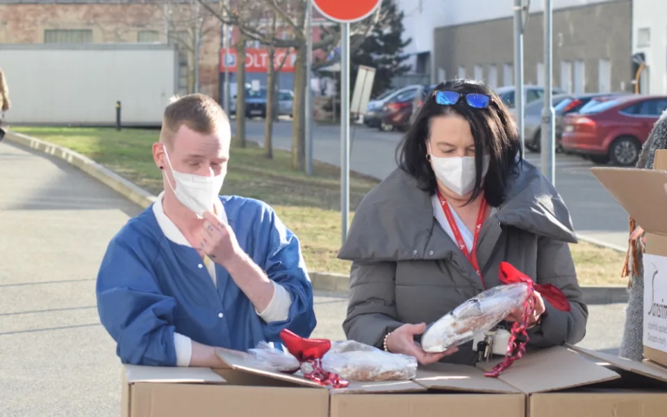 Dojatí zdravotníci z Brna