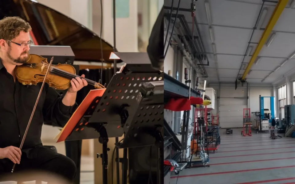 Brno Contemporary Orchestra. Zkušebna FSI VUT.