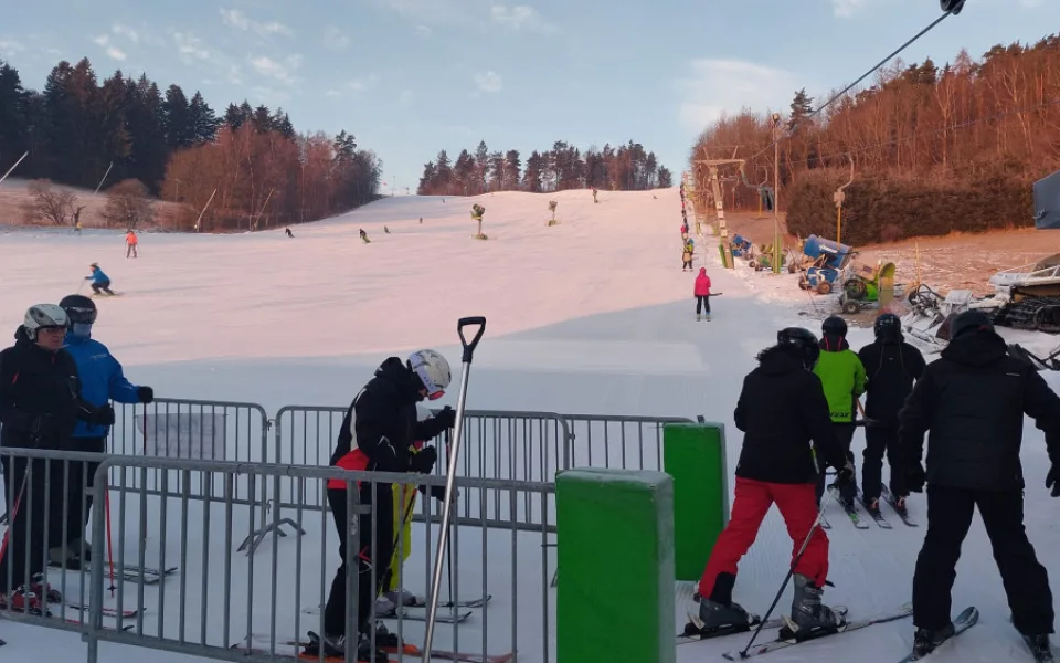 Ilustrační foto. Ski areál Olešnice.