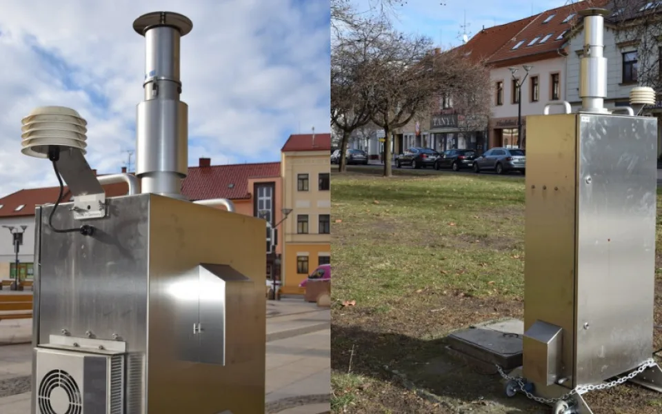 Měřicí technika v Hodoníně.