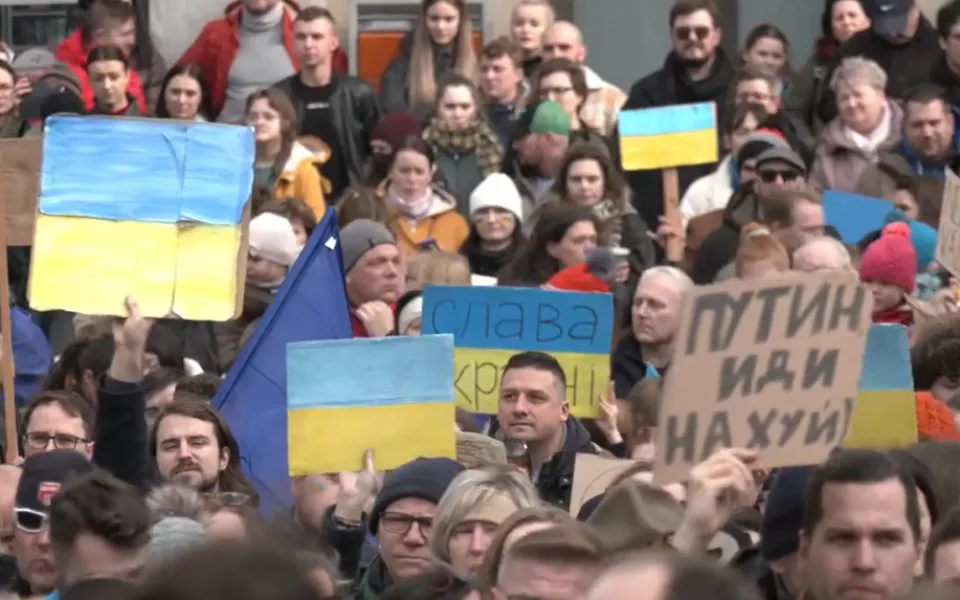 Protest na Dominikánském náměstí