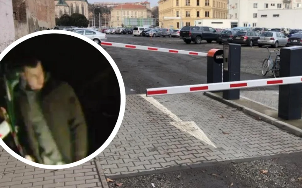 Muž v Brně vylomil závory, aby mohl projet