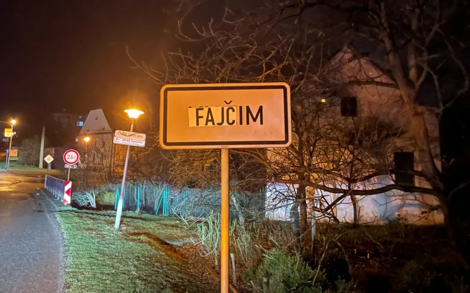 Přejmenovaná značka v Kuřimi