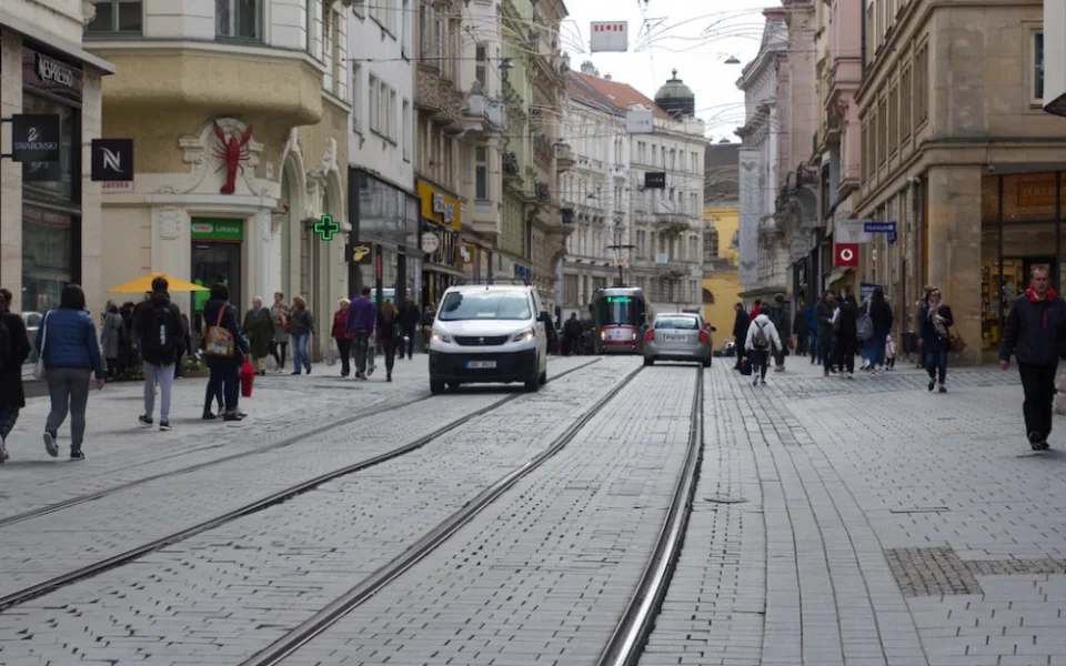 Brněnská Masarykova ulice