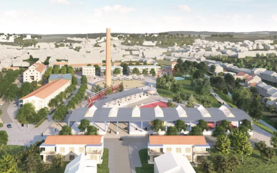 Nové náměstí i park. Šlapanice chystají proměnu chátrajícího areálu bývalého cukrovaru