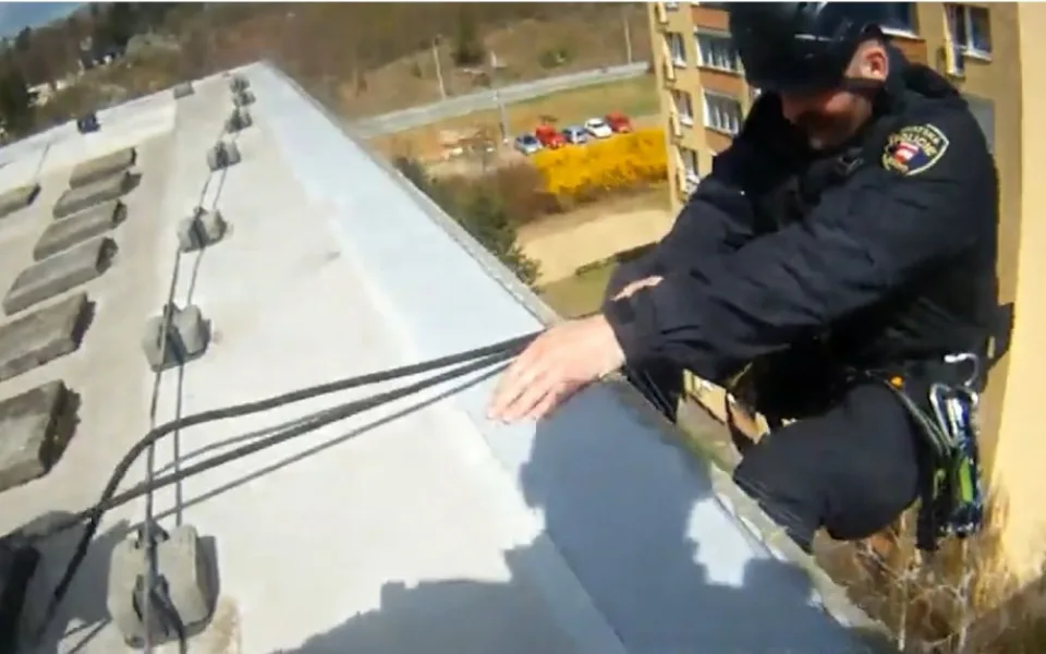 Slaňování k seniorce
