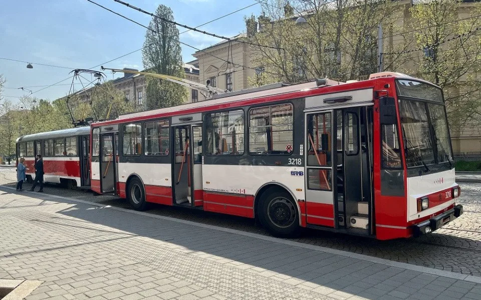 Brno pošle na Ukrajinu trolejbusy i šaliny
