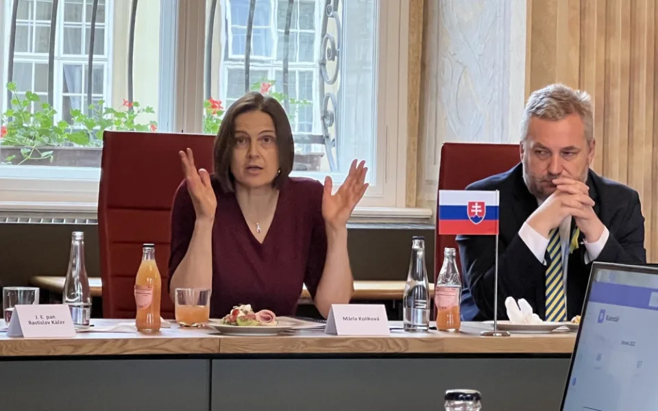 Ministryně spravedlnosti SR Mária Kolíková