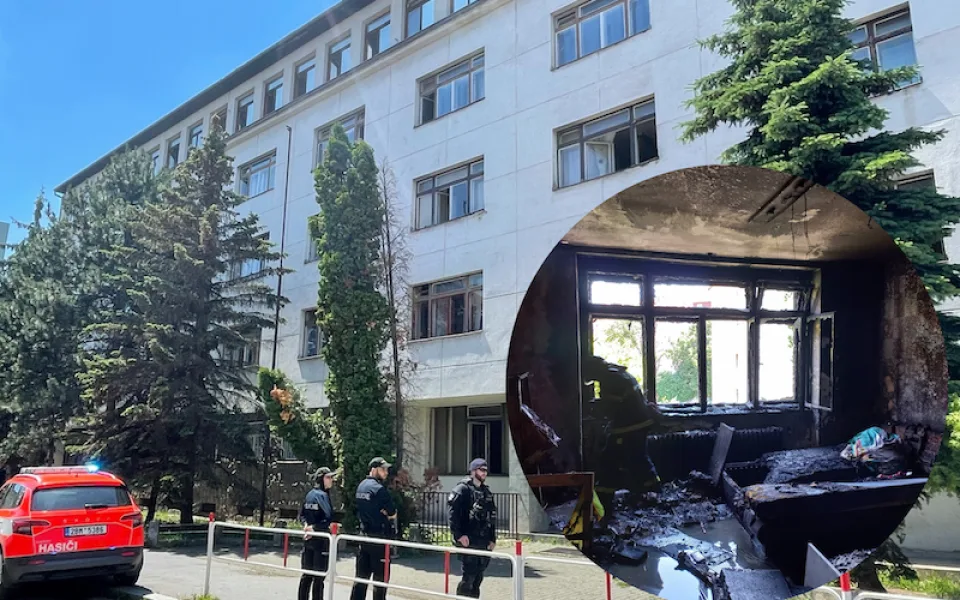 Brněnskou ubytovnu zachvátil požár. Hasiči evakuovali desítky lidí