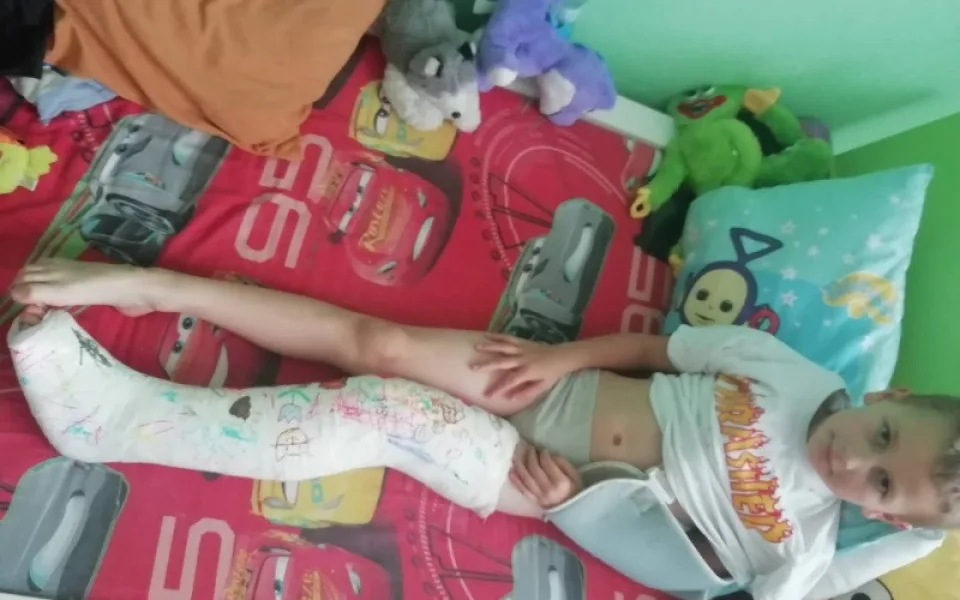 Prvňáka Petříka srazilo před školou auto. Pomoci musel vrtulník z Brna