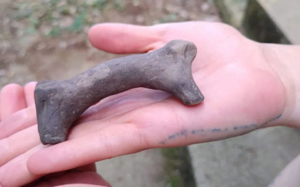Archeologové na jižní Moravě objevili neolitickou sošku berana bez varlat. Symbolizuje plodnost