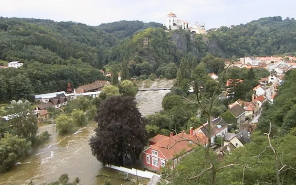 Povodeň ve Vranově nad Dyjí