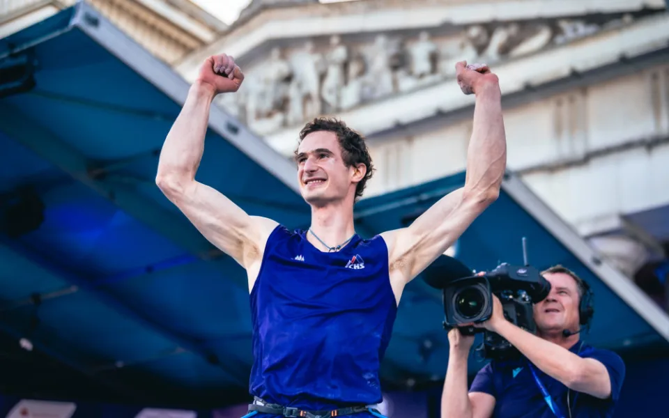 Adam Ondra po nedělním vítězství