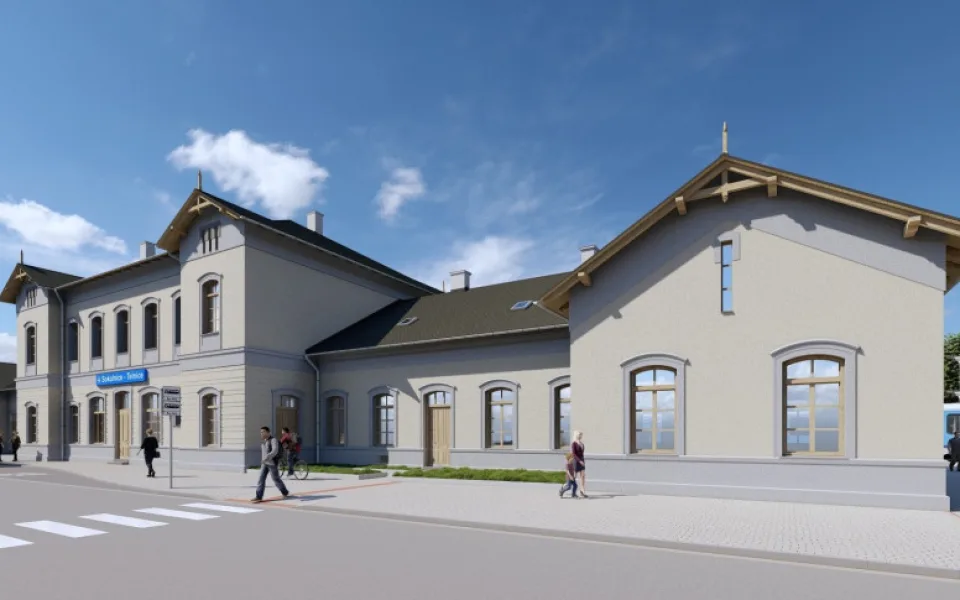 Vlakem do Brna pohodlněji. Sokolnice dostane novou nádraží budovu