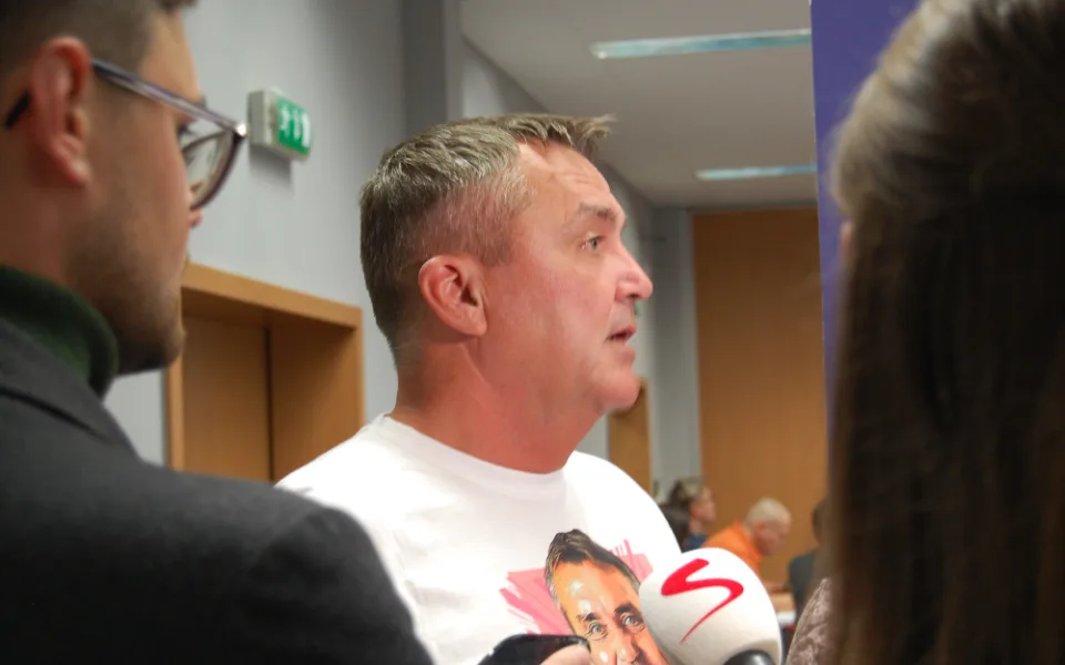 Kandidát na senátora a bývalý brněnský primátor Petr Vokřál (za ANO).