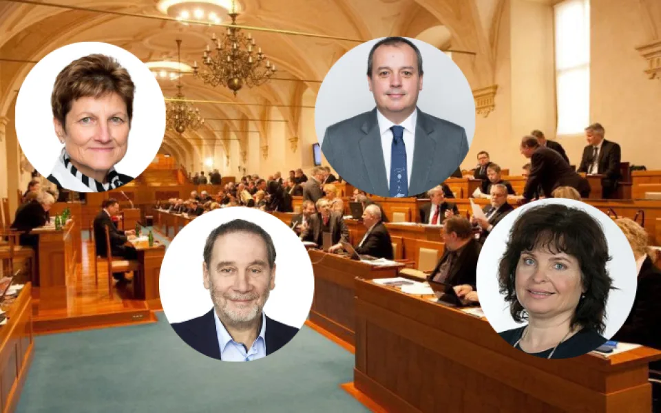 Z Brna míří do senátu hvězdář a pražský herec z Četnických humoresek
