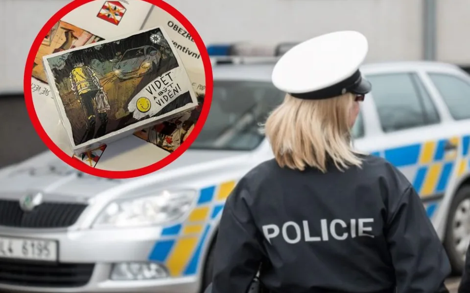 V Brně rozdávají policisté důchodcům magnetky, aby je nikdo neokradl