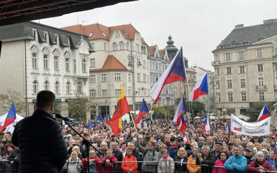 Demonstrace na Zelném trhu