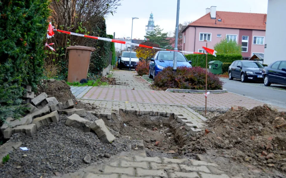 Město je rozkopané, abyste měli internet, říká lidem Vyškov