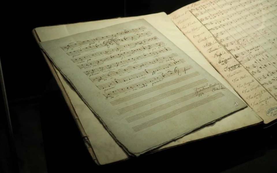 Brno se loučí s Beethovenem. Moravské zemské muzeum na pět dní vystavuje skladatelův rukopis