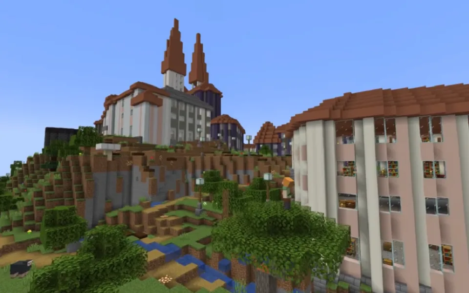 Brněnská katedrála v Minecraftu