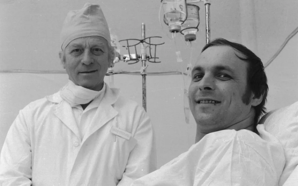 Profesor Kořístek a pacientJosef Mynář