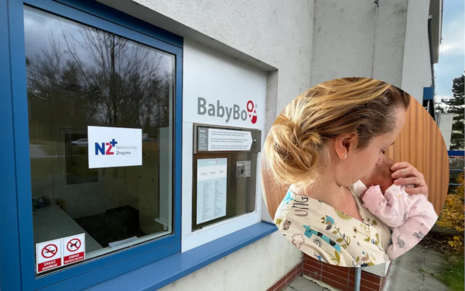 Lékaři našli ve znojemském babyboxu Kačenku. Byla zabalená do trička