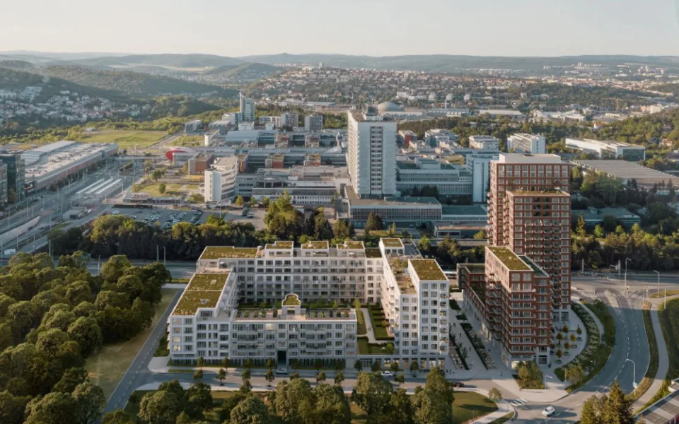 Brno postaví novou čtvrť na místě původního autobazaru v Bohunicích