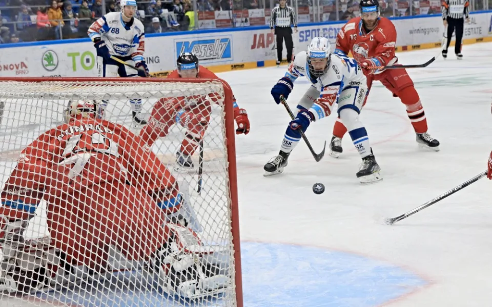 Kometa přemohla Olomouc. K výhře Brno dovedl bezchybný Furch