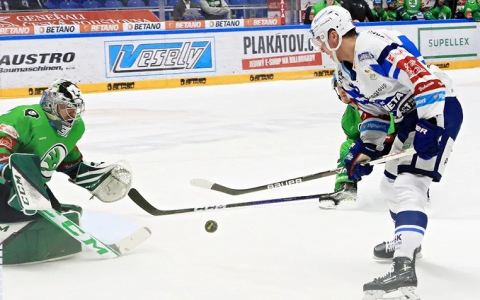 Brno zvládlo první zápas předkola. Boleslav udalalo díky povedeným přesilovkám