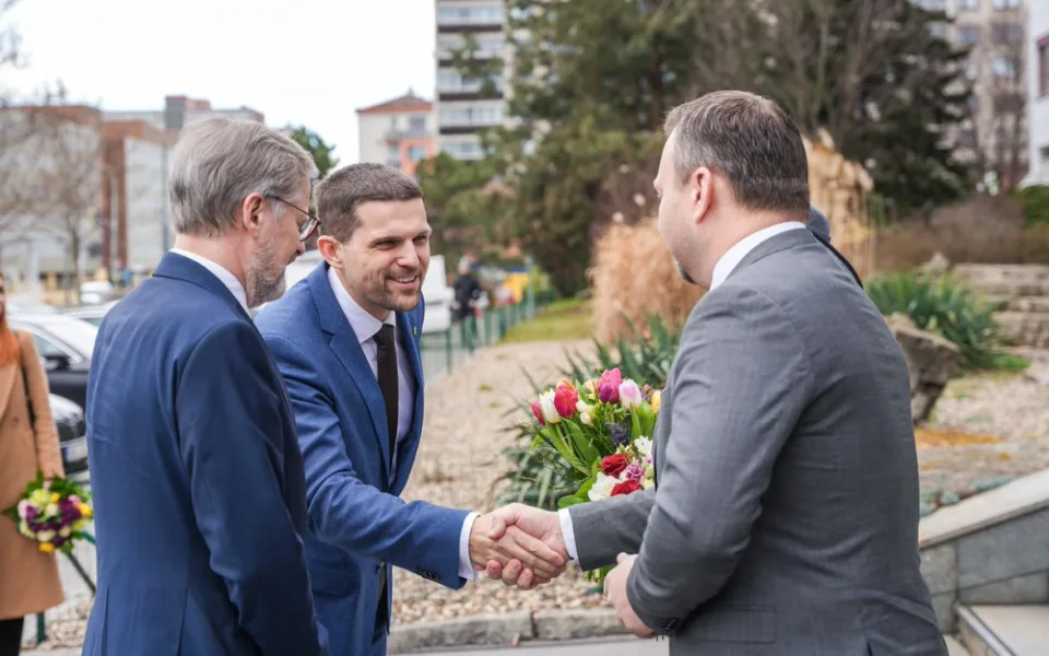 Petr Hladík a Petr Pavel