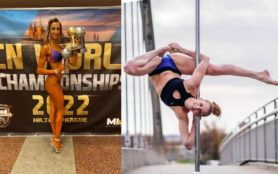 Nikol Vitamvásová si získala medaile v bikini fitness i pole dance