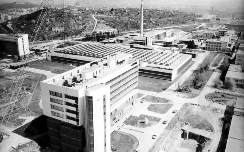 Historická fotografie bohunické porodnice