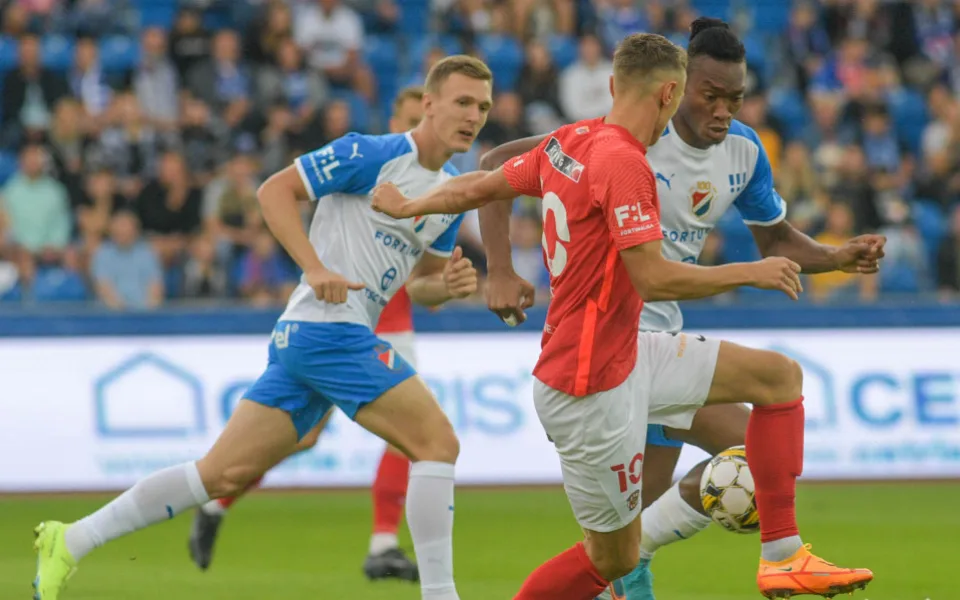 Fotbalová Zbrojovka vykročila za záchranou debaklem v Ostravě