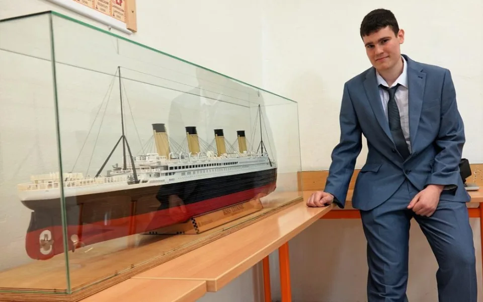 Jakub Vala vyrobil 3D model slavného Titanicu